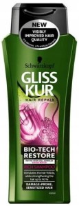 Gliss Kur Szampon Bio-Tech Restore 400ml