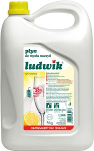 Ludwik Płyn Do Naczyń Cytrynowy 5l