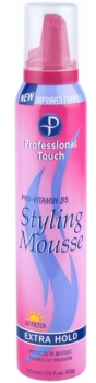 Touch Pianka Do Włosów 225ml Różowaro