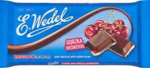 Wedel Czekolada Gorzka Wiśniowa 100g