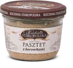 Kuchnia Staropolska Pasztet z Borowikami 160g