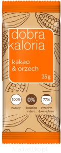 Dobra Kaloria Baton Kakao & Orzech 35g
