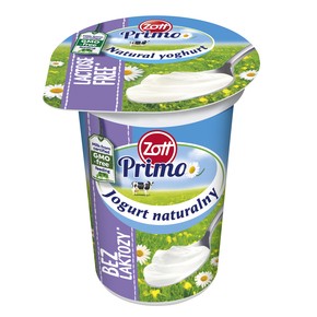 Zott Primo Jogurt Naturalny Bez Laktozy 180g
