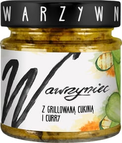 Kruszwica Wawrzyniec Słoik z Grilowaną Cukinią i Curry 180g