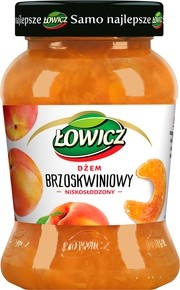Łowicz Dżem Brzoskwiniowy N/S 450g
