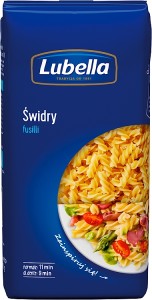 Lubella Makaron Świdry 400g