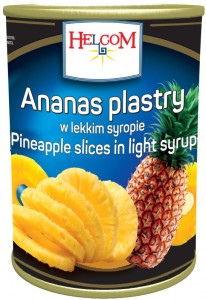 Helcom Ananas Plastry 565g