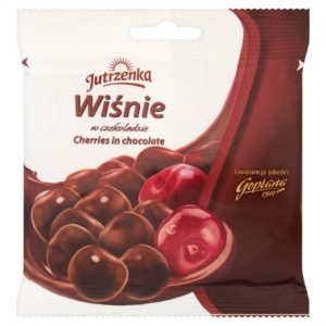 Jutrzenka Wiśnie w Czekoladzie 80g