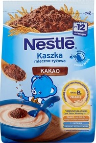 Nestle Kaszka Mleczno-Ryżowa z Kakao 180g