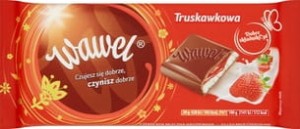 Wawel Czekolada Truskawkowa 100g