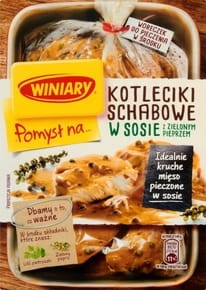 Winiary Pomysł na Kotleciki Schabowe w/s z Ziel.Pieprzem 44g