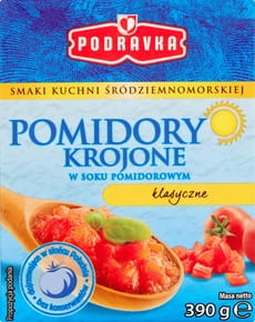 Podravka Pomidory Krojone 390g