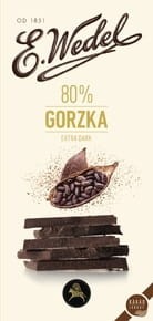 Wedel Czek.Gorzka 80% 100g