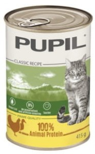 Pupil Karma Mokra Dla Kota Kurczak z Kaczka Puszka 415g