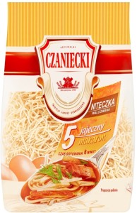 Czaniecki Makaron Niteczka/Nitka 250g