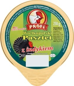 Profi Wielkopolski Pasztet z Indykiem 250g