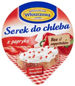 Włoszczowa Serek Do Chleba z Papryką 100g