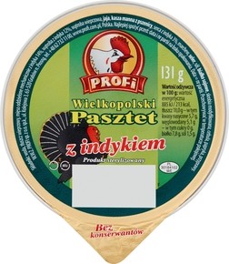 Profi Pasztet z Indykiem 131g