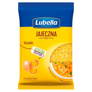 Lubella Makaron 250g Domowy Jajeczny Koraliki