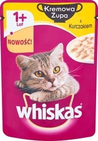Whiskas Kremowa Zupa z Kurczakiem 85g
