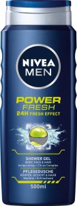 Nivea Men Power Fresh Żel Pod Prysznic 500ml