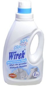 Wirek Płyn Do Prania Białych 1l