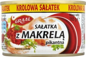 Graal Sałatka Pikantna z Makreli 165g