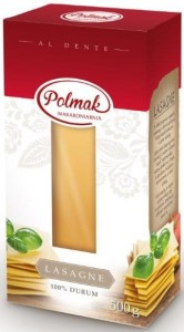Polmak Makaron Lasagne Durum 500g