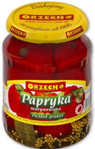 Orzech Papryka Marynowana 660g