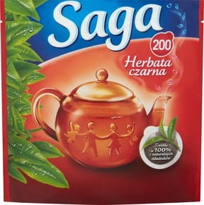 Saga Herb.Czarna 280g