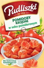 Pudliszki Pomidory Krojone 390g