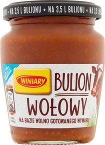 Winiary Bulion Wołowy Słoik 160g