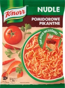 Knorr Nudle Pomidorowa Pikantna 63g