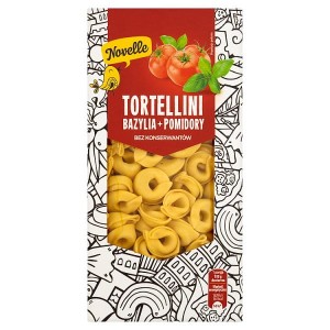 Novelle Tortellini Bazylia+Pomidory 250g