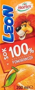 Sok Leon 100% Pomarańcza 200ml