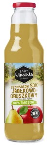 Sady Wincenta Sok Jabłkowo-Gruszkowy 0,75l