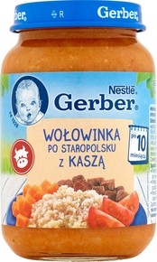 Gerber Kuchnia Polska Wołow.po Staropolsku 190g