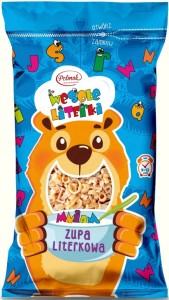 Polmak Makaron Wesołe Literki 250g