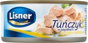 Lisner Tuńczyk w Oleju Kawałki 185g